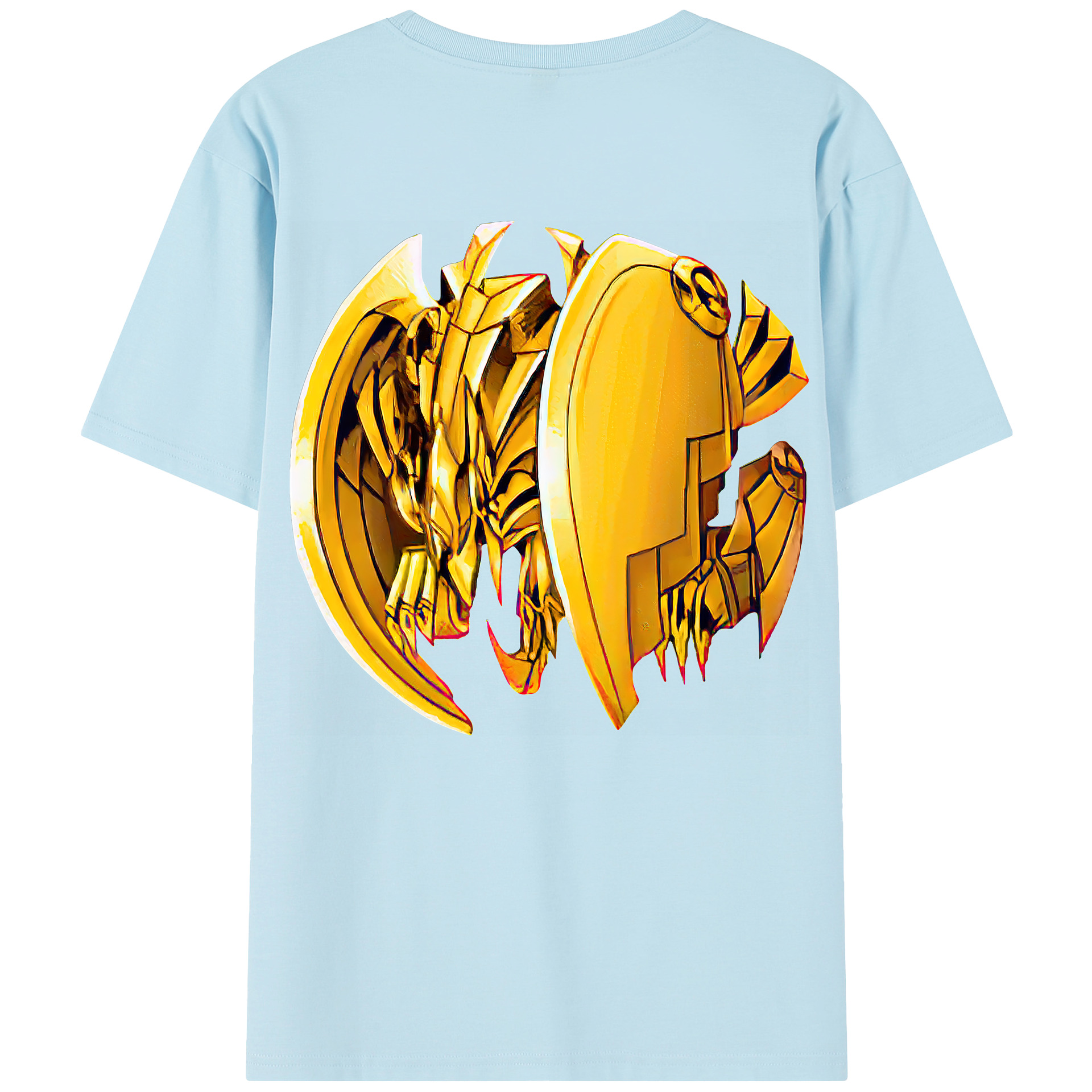 （画像用） 遊☆戯☆王 Yu-Gi-Oh! 綿100％半袖Tシャツ（背面プリント）